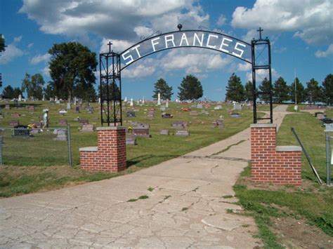 Saint Frances Cemetery In Randolph Nebraska Find A Grave Cemetery