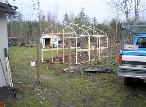 Most new carport and portable garage frames come with a poly tarp covering that usually only lasts we make custom replacement carport covers according to your exact size and finishing requirements. JERRY'S CARPORT TUBE FRAME GREENHOUSE | Diy greenhouse ...