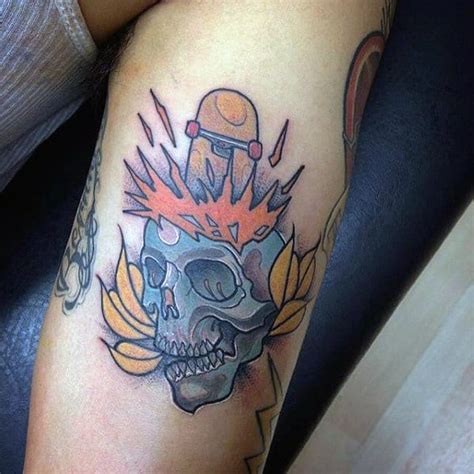 Get inspired by our community of talented artists. 100 Skateboard Tattoos For Men - Cool Design Ideas To Roll ...