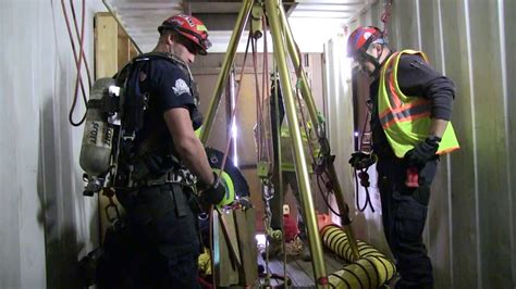 Confined Space Rescue Technician Course Highlights Youtube
