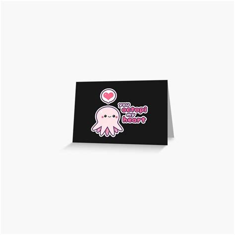 You Octopi My Heart Greeting Card By Sugarhai