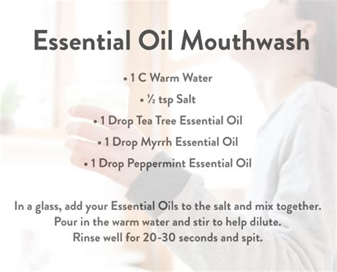How To Make A Diy Essential Oil Mouthwash Revive Essential Oils