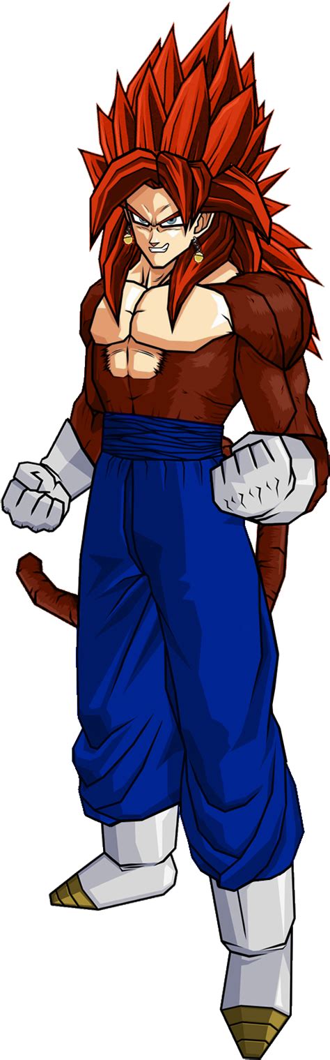 Super Saiyan 4 Goku Character Hd Version Goku Ss4 Png Clipart Images