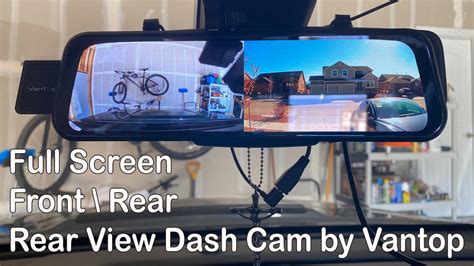 The Coolest Rear View Mirror Dashcam Review YouTube