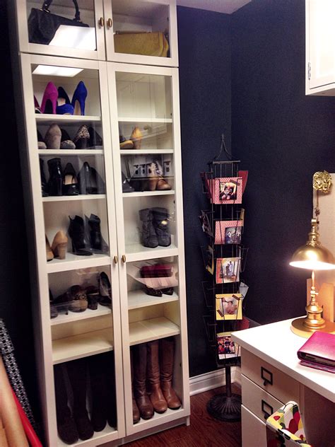 It'll instantly declutter any space it's a part of. Ikea billy bookcase turned extra shoe storage | Ikea billy ...