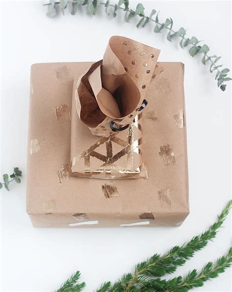 Revisiting The Basics Stylish Ways To Wrap Ts In Brown Paper