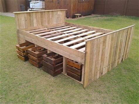 11 Diy Pallet Bed Design Diy To Make