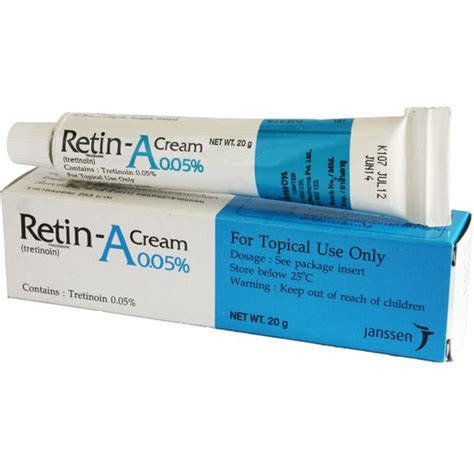 Retin A Cream 20g 005 Tretinoin