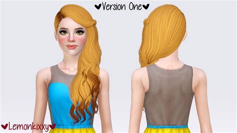 Alesso`s Urban Hairstyle Retextured By Chantel Sims 3 Hairs