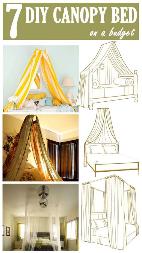 7 Diy Canopy Bed On A Budget Home Bedroom Girls Bedroom Bedroom Decor Bedroom Ideas Warm