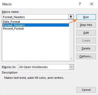 Four Ways To Run A Macro In Excel Excel Unlocked Riset