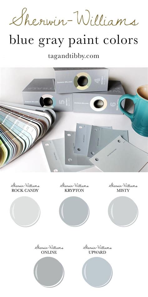 A Comprehensive Guide To Blue Gray Paint Colors From Sherwin Williams Paint Colors