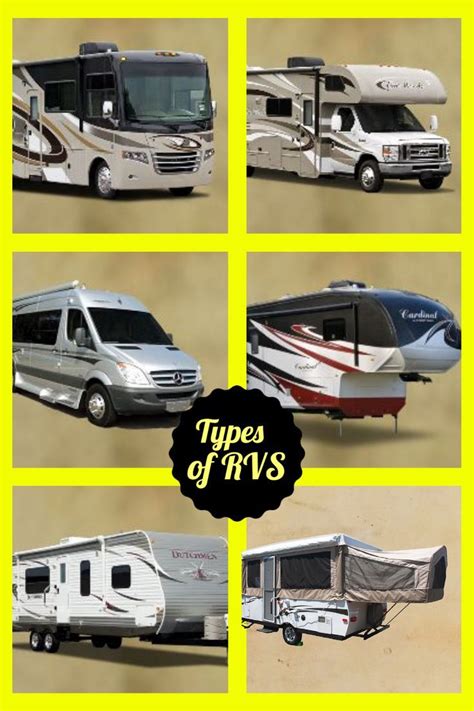 All The Different Types Of Rvs To Choose From Rv Types Go Rving Rver Rv Lifestyle Rv Travel