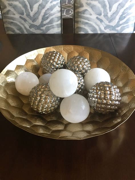 what to use to style or fill decorative bowls — designed