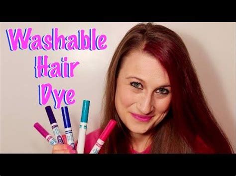 Shop the wash in wash out range online at superdrug. How To Make Washable Hair Dye With Markers (Temporary ...