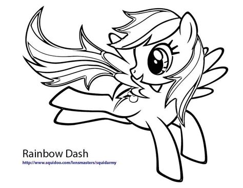 rainbow dash coloring page coloring home