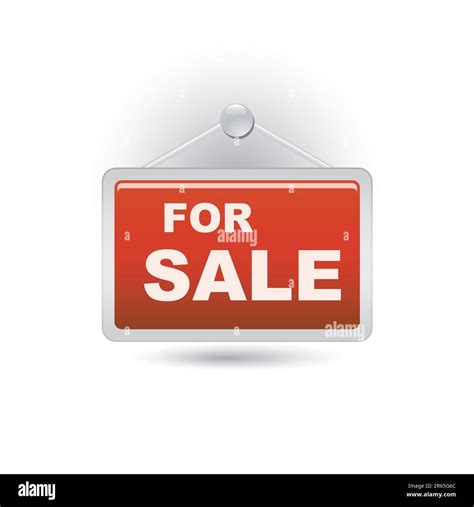 Property For Sale Sign Stock Vector Images Alamy
