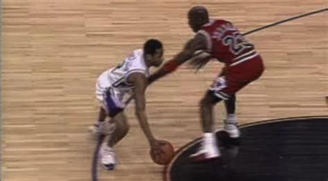 Relive Allen Iversons Crossover Of Michael Jordan 20 Years Later
