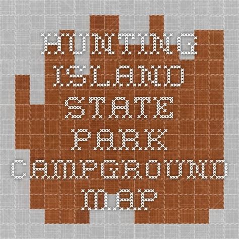 Hunting Island State Park Campground Map Southcarolinaparks