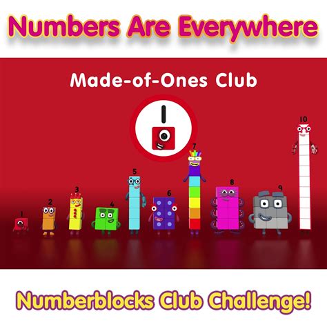 Welcome To Our Numbers Are Everywhere Numberblocks Club Challenge 👀🎒