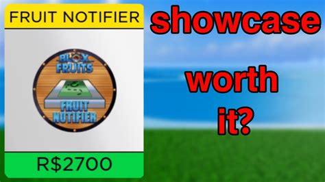 Fruit Notifier Showcase In 1 Minute Blox Fruits Youtube