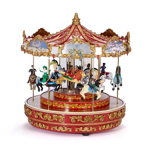 Mr Christmas Triple Decker Carousel Musical Gumps