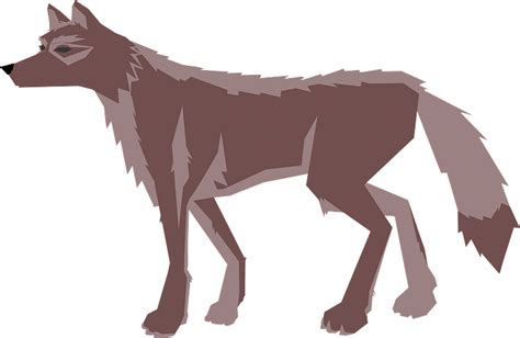 Brown Wolf Clipart Free Download Transparent Png Creazilla