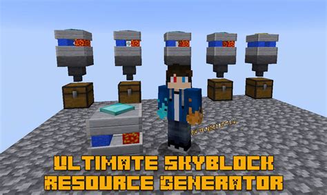 Ultimate Skyblock Resource Generator генератор ресурсов для скайблок