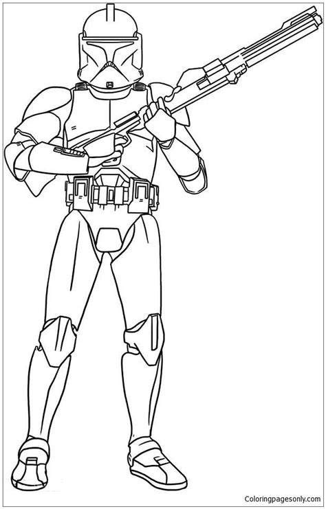 Clone trooper clone commando star wars coloring pages. Star Wars Clone Coloring Pages - Cartoons Coloring Pages ...