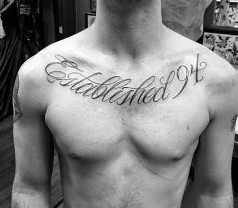 Combine plain tattoo fonts with a sorrow message to give them a story. Top 29 EST. Tattoo Ideas - [2021 Inspiration Guide ...