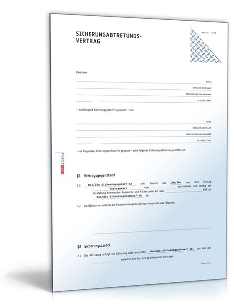 Eine befreiung von der maskenpflicht ist nur gegen vorlage eines ärztlichen attests möglich. Sicherungsabtretung - Muster zum Download