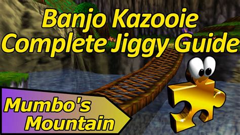 How To Collect All Jiggies On Mumbos Mountain Banjo Kazooie Complete
