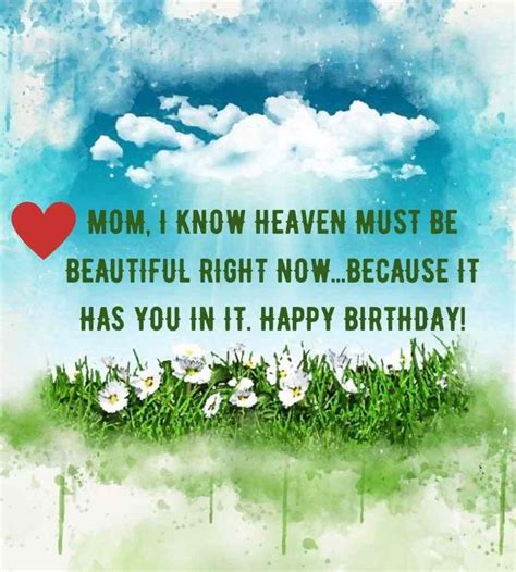 Maybe you would like to learn more about one of these? Mom in Heaven Birthday quotes from daughter/son, Miss you ...
