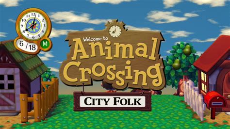 Animal Crossing City Folk 8am Extended Youtube