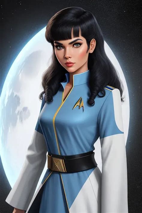 Dopamine Girl Star Trek The Original Series Vulcan Female Science
