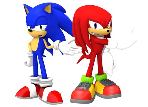 Sonic And That Knuckles Dude By Doodleystudios On Deviantart