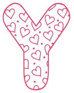 This super cute and clever free valentines day alphabet activity has students say the name of the image on the envelope, write the beginning sound and trace the rest of the word spelling, and find the uppercase and lowercase letter stamps to get their valentine ready to send. Valentine Stencils (Printable Love Font with Hearts ...