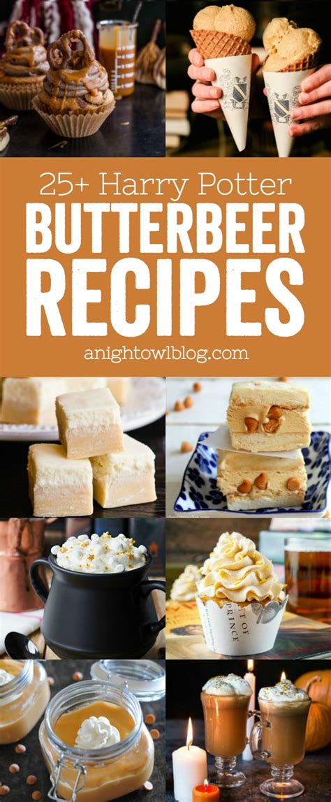 25 Harry Potter Butterbeer Recipes A Night Owl Blog