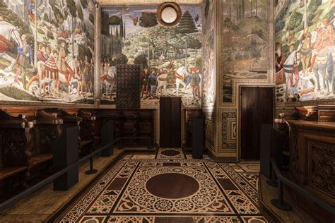 The Chapel Of The Magi In The Medici Riccardi Palace In Florence A