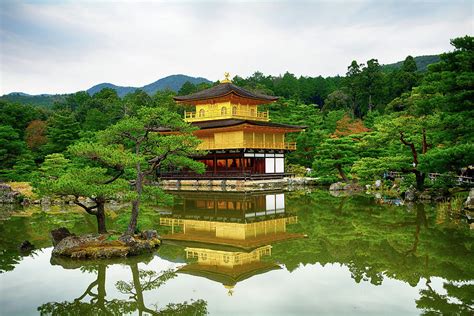 Kinkaku Buddhist Temple Kyoto Japan Photograph By Attila Jandi Pixels