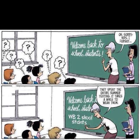 Teacher Funnies Back To School Funny School Humor School Cartoon