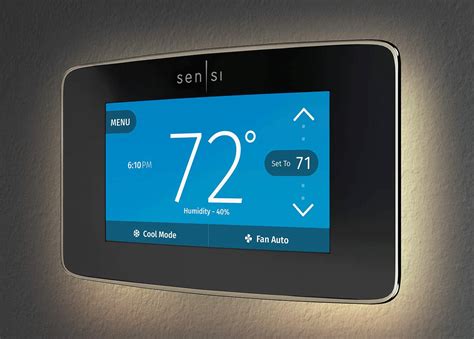 Save On A Sleek Touchscreen Thermostat That Works With Alexa Bgr