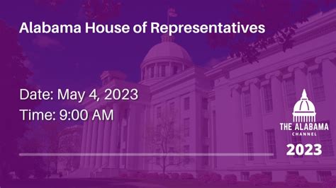 Alabama House Of Representatives Youtube