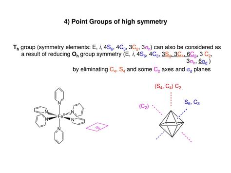 Ppt Symmetry And The Point Groups Powerpoint Presentation Free