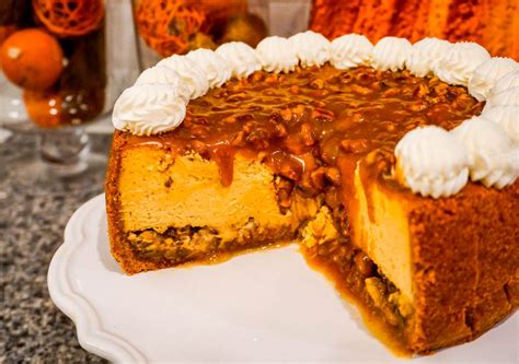 Pumpkin Pecan Cheesecake A Cheesecake Factory Copycat Recipe