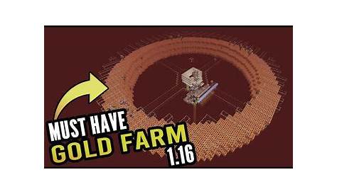 Goldfarm Minecraft Maps with Downloadable Schematic | Planet Minecraft