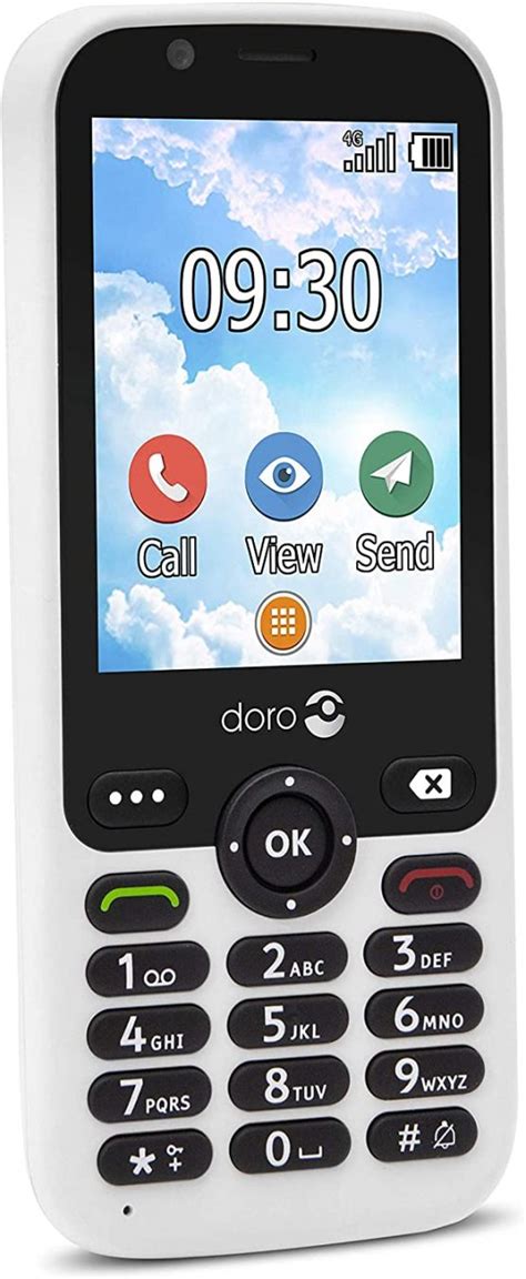 Doro 7010 Unlocked 4g Easy To Use Mobile Phone For Seniors With