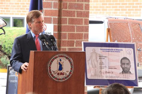 Governor Mcdonnell Announces New Virginia Veterans Id Card Flickr