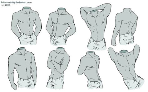 [f2u] torso muscle practice male by bootsdotexe on deviantart male art reference body pose