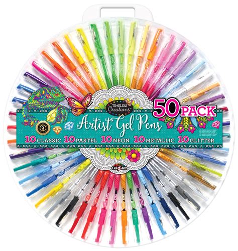 50 Pack Gel Pens With 100 Quality And 100 Service
